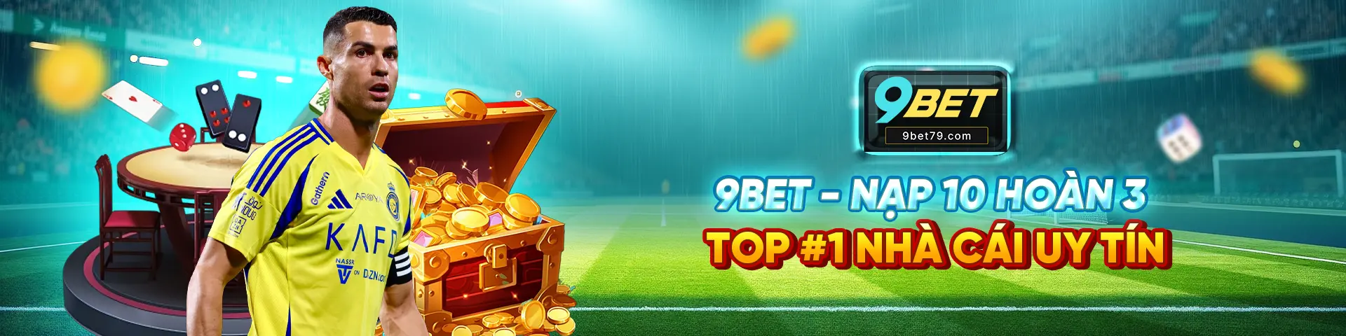 Banner 9BET- Nạp 10 Hoàn 3
