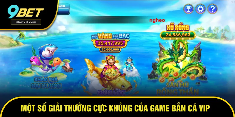 Các hũ thưởng cực khủng của game Các hũ thưởng cực khủng của game
