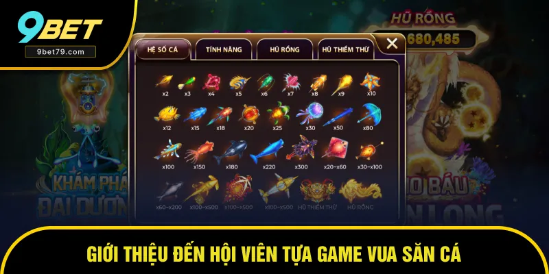 Giới thiệu tựa game nổi bật - vua săn cá Giới thiệu tựa game nổi bật - vua săn cá