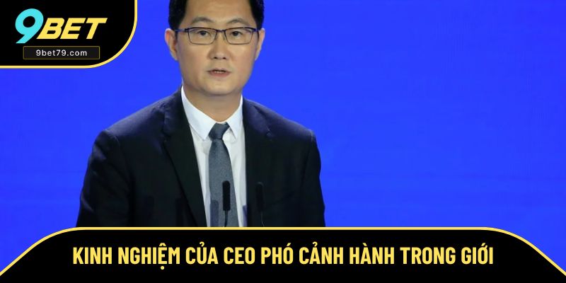 Kinh nghiệm chuyên sâu của ông CEO Kinh nghiệm chuyên sâu của ông CEO