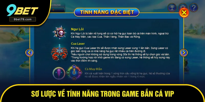 Các tính năng tạo nên sức hút của game Các tính năng tạo nên sức hút của game