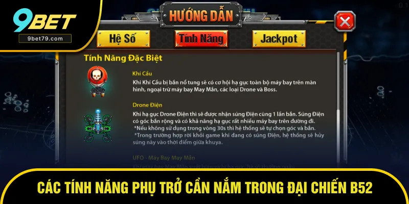 Tính năng đặc biệt hấp dẫn trong game Tính năng đặc biệt hấp dẫn trong game